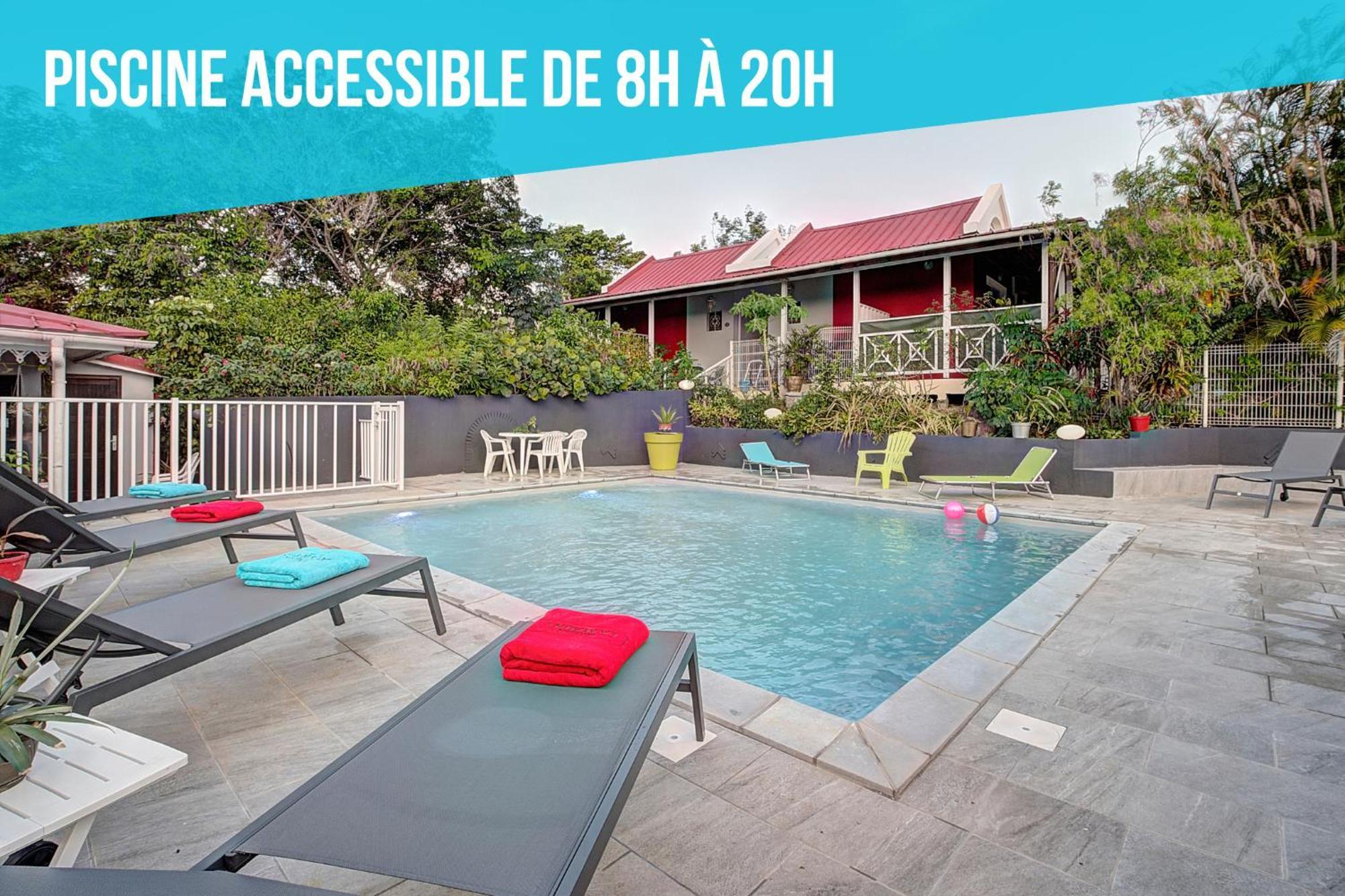 Résidence Ti'Kéol - Appartements avec terrasse 2 à 4 personnes, piscine Sainte-Anne Esterno foto